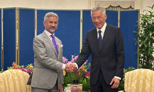 EAM Jaishankar meets Singapore’s top leadership, conveys PM Modi’s greetings