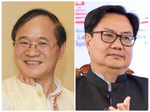 Union Minister Kiren Rijiju, ex-CM Nabam Tuki file nomination papers in Arunachal