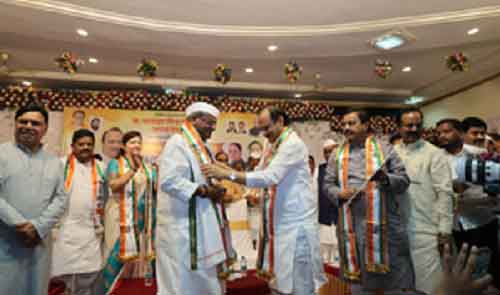 Ajit Pawar welcomes former MP Shivajirao Adhalrao into NCP, announces his candidature from Shirur