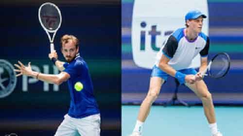 Medvedev beats Jarry to set Sinner semifinal in Miami