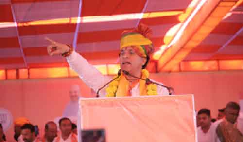 Union Minister Kailash Choudhary files nomination from Barmer-Jaisalmer seat