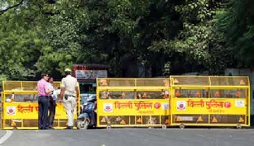 Security beefed up ahead of INDIA bloc protest in Delhi