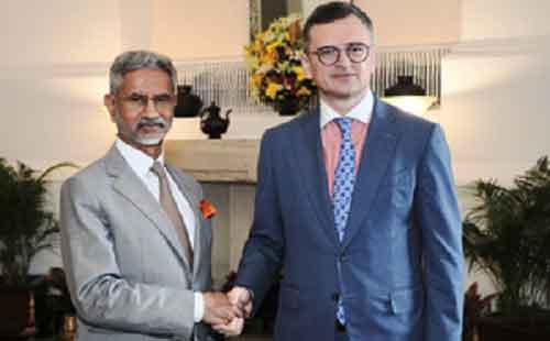 Talks with Ukrainian FM focused on conflict with Russia, says EAM Jaishankar