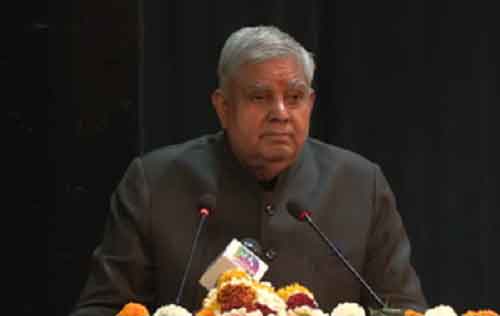 India doesn’t need lessons from any country on rule of law: Vice Prez Dhankhar