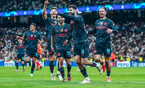Champions League: Man City and Real Madrid all-square in quarterfinal first leg thriller