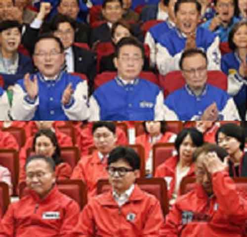 S.Korea’s Opposition bloc wins landslide Parliamentary vote