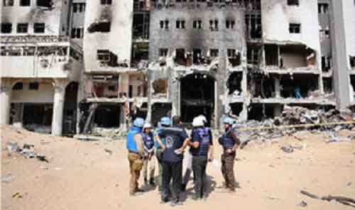 Ministry of Gaza says Death Toll in Israeli-Palestinian War Rises to 33,482