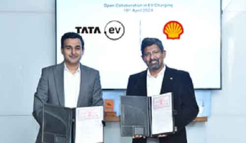 Tata ropes in Shell to set up EV charging stations across India