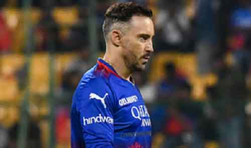 IPL 2024: Du Plessis admits RCB ‘don’t have as many weapons’ in their bowling arsenal