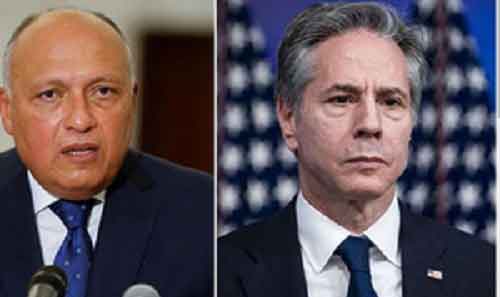 Egypt, US reject any Israeli ground operation in Gaza’s Rafah: Top diplomats