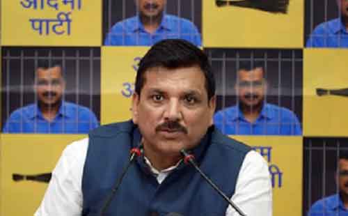 Kejriwal not allowed to meet wife face-to-face, alleges AAP MP Sanjay Singh