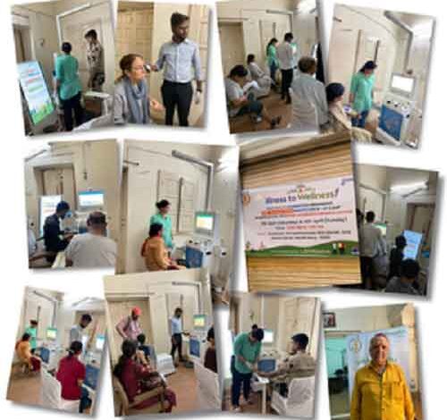 Yolohealth awareness campaign gathers steam, two-day camp at Birla Mandir sensitises citizens