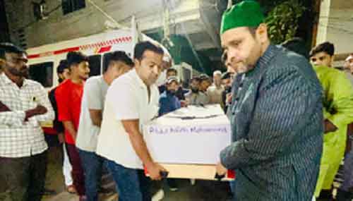 Body of Hyderabad student found dead in US brought home