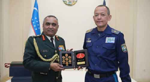 India, Uzbekistan discuss ways to enhance military cooperation during General Pande’s Tashkent visit