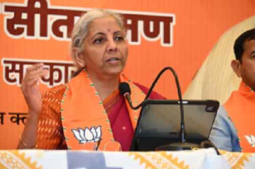Nirmala Sitharaman accuses previous Rajasthan govt of spreading lies on OPS