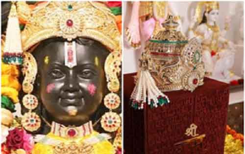 Apple Green Diamond’s sustainable gemstones adorn Ram Lalla crown in Ayodhya