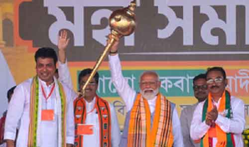 ‘Act East Policy’ to accelerate development in Northeast: PM Modi in Tripura