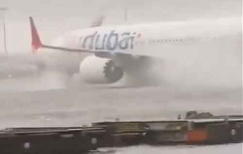 Dubai floods ground over 30 flights, airlines scramble amid chaos