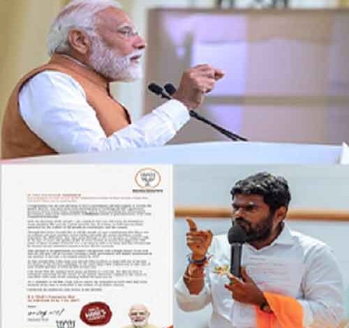 On Ram Navami, PM Modi writes to BJP, NDA nominees contesting LS polls in 1st phase