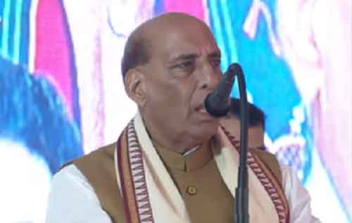 Even if you don’t vote for your son, give him blessings: Rajnath Singh tells A.K. Antony