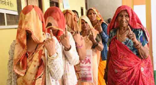 Rajasthan registers 22.51 pc voting in 12 LS seats