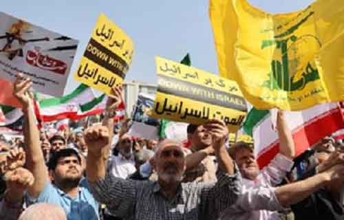 Rallies held in Iran to support last week’s retaliatory strikes against Israel