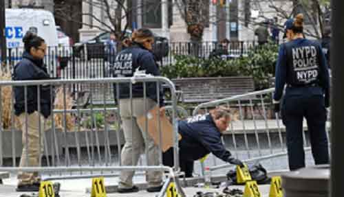Man reported dead after self immolation near court during ex-US Prez Trump’s trial