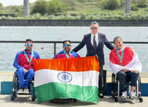 Indian Para-Canoeist Jaideep dominates in Asian Championship at Tokyo, wins gold medal