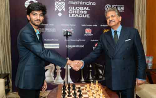 ‘Mera gaon, mera Gukesh’: Anand Mahindra on chess Grandmaster’s winning the game