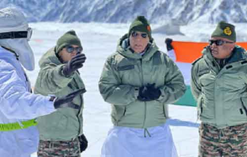 Siachen no ordinary land but India’s capital when it comes to valour, sacrifice and courage: Rajnath Singh
