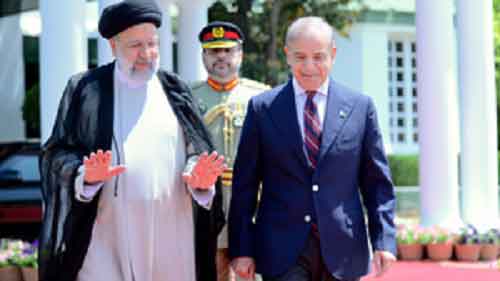 Iranian President Ebrahim Raisi lands in Islamabad on three-day visit