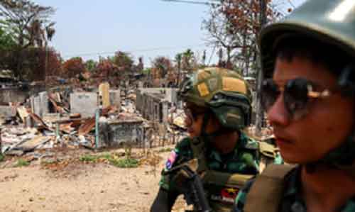 Myanmar junta launches heavy air strikes on the border with Thailand