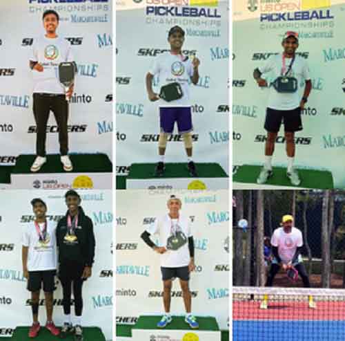 Indian pickleball contingent achieve 10-medal haul at US Open Championships