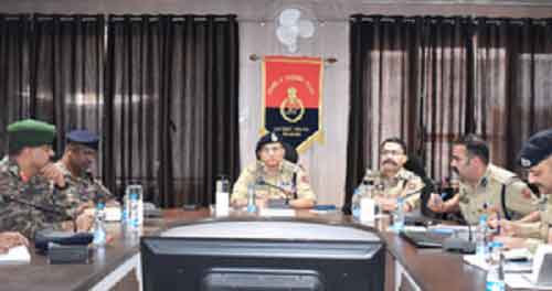 ADGP, Jammu conducts security review meeting in Rajouri