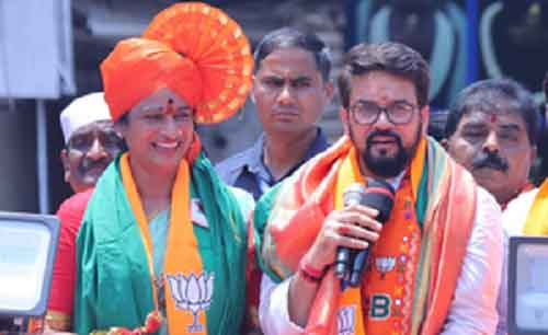 Hyderabad’s BJP nominee files nomination with rally from Charminar