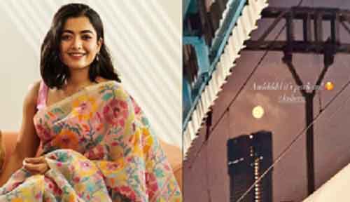 Rashmika shares a view from ‘Kubera’ set as she ‘packs up’ Dhanush-starrer film