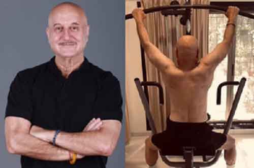 Anupam Kher lifts heavy weights for back workout: ‘If it doesn’t challenge you, it won’t change you’
