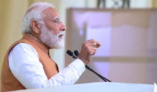 Support BJP to secure children’s future, PM Modi urges voters in MP rally