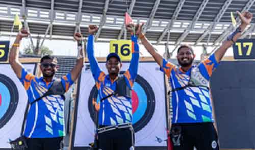 Archery World Cup: Indian men’s recurve team secures spot in final