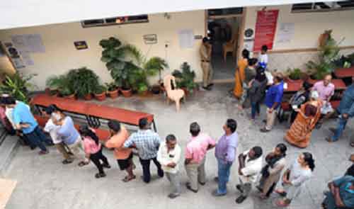 Brisk voting in Maoist-prone areas of Udupi, Chikkamagaluru in K’taka