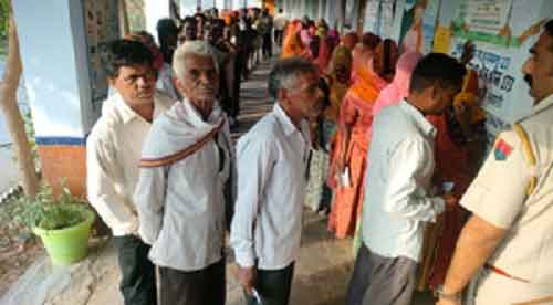 At 47.48 pc, Barmer-Jaisalmer records highest turnout in Rajasthan till 1 pm