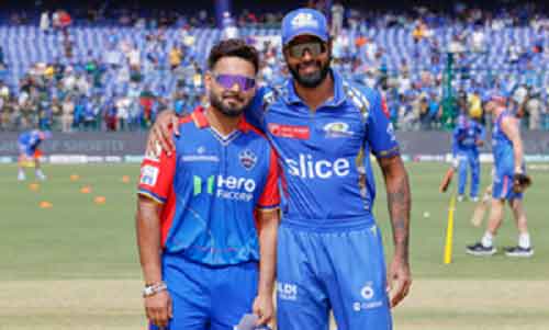 IPL 2024: No Coetzee & Shaw as Mumbai Indians elect to bowl first against Delhi Capitals