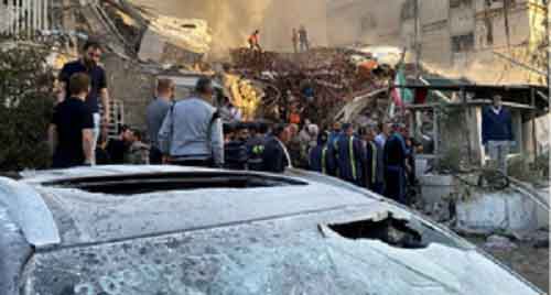 Iranian ambassador to Syria vows retaliation against Israeli attack on embassy