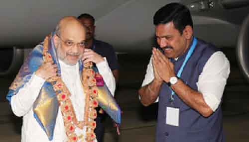 Amit Shah to hold roadshow, rallies in Karnataka today