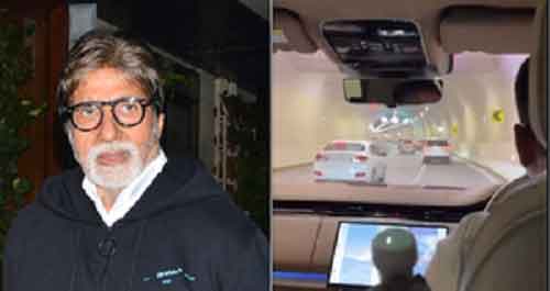 Amitabh Bachchan takes under-sea tunnel in Mumbai, calls it a ‘marvel’