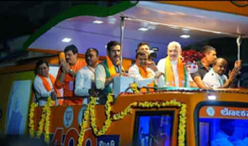 Home Minister Amit Shah’s visit to K’taka pacifies sulking party leaders