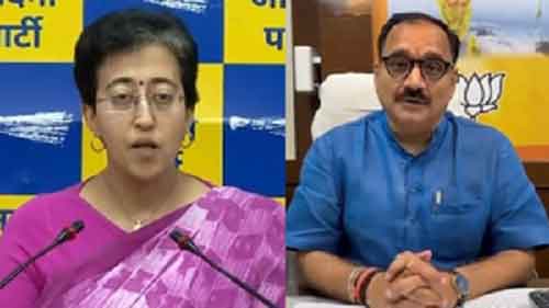 Delhi BJP issues legal notice to Atishi over her claims