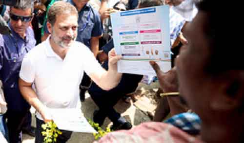 ‘This election is a fight for soul of India,’ says Rahul after filing nomination from Wayanad