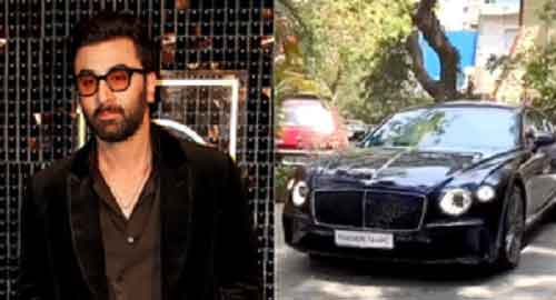 Ranbir Kapoor turns heads as he drives new Bentley Continental; fans insist it’s ‘new car for Raha’
