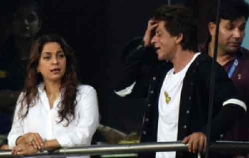 Juhi says Shah Rukh and she are wrong people to sit and watch an IPL match with